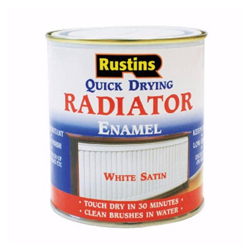 Rustins Quick Dry Radiator Paint White