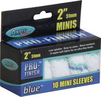 Blue Axus Pro-Finish Roller Medium Pile 2" Pack of 10