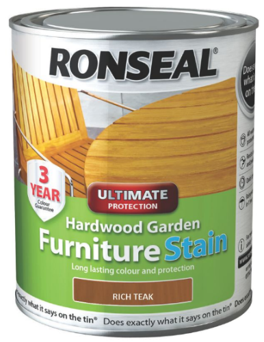 Ultimate Protection Hardwood Dark Rosewood Garden Furniture Stain 750ml