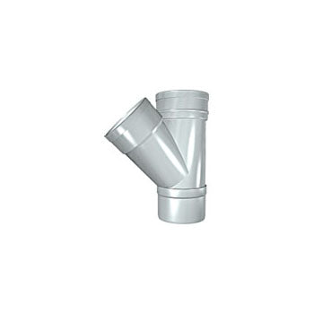 Solvent Soil 135 Double Socket Branch 110mm Grey