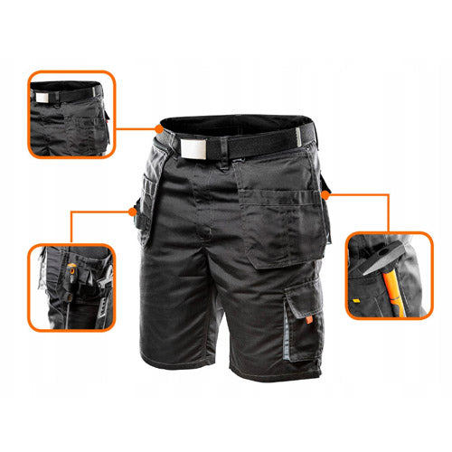 SHORTS HD, WEBBING BELT, DETACHABLE POCKETS