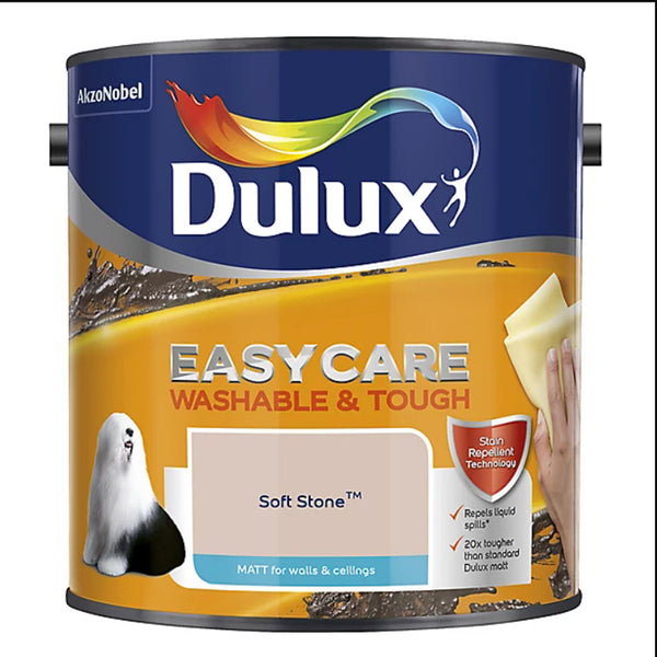 Dulux Easycare Washable & Tough Matt Soft Stone 2.5 Litre