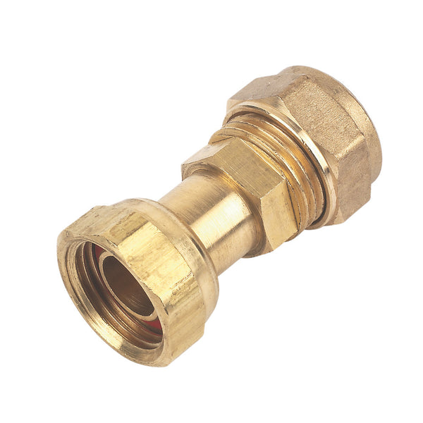 Compression Straight Tap Connector 15mm x 1/2"