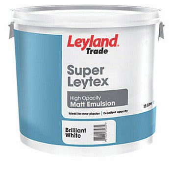 Leyland Super Leytex Brilliant White 15L