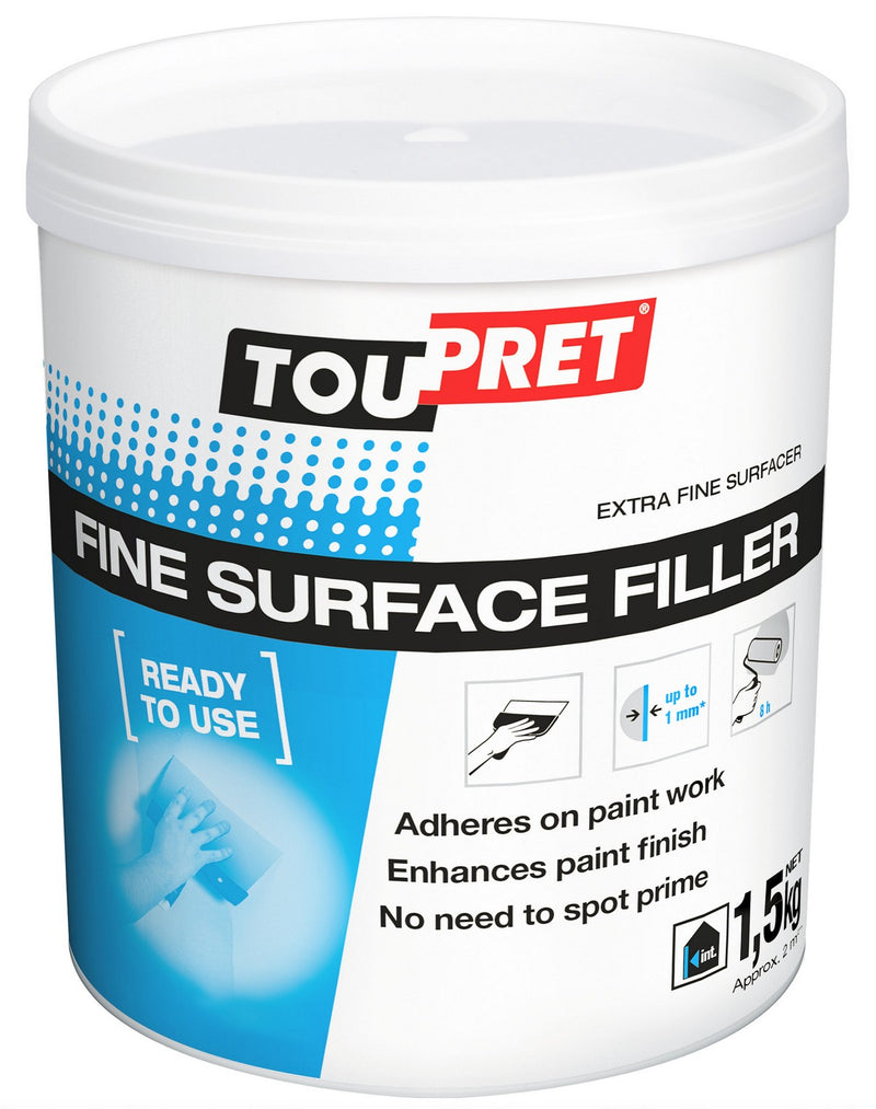 Toupret Fine Surface Filler 1.5kg