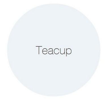 Sample Teacup 100 ml