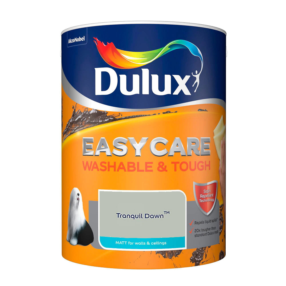 Dulux Easycare Tranquil Dawn Washable Matt Paint 5L – Decor Express paint shop London.