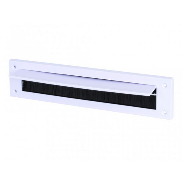 Draught Excluder Letterbox 43mm x 275mm opening with flap