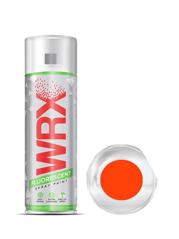 WRX Flourescent Spray Paint 519 Dark Orange